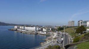 view of the park from plymouth